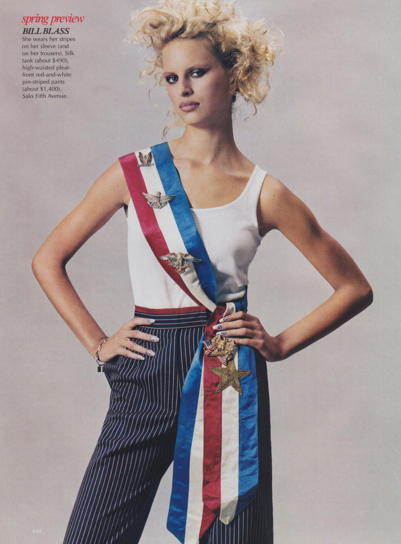 Karolina Kurkova featured in Amazing Grace, November 2001