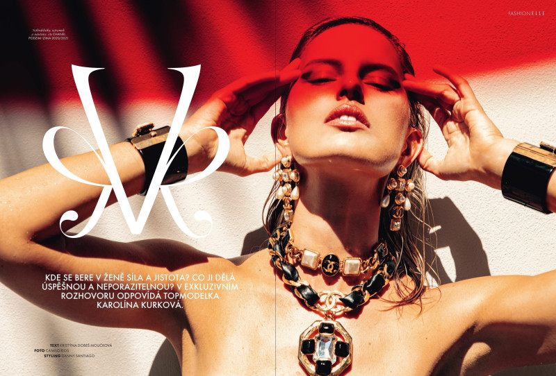 Karolina Kurkova featured in Femme Fatale, October 2020