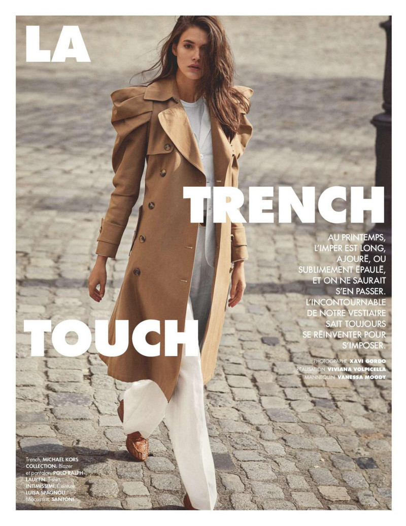 Vanessa Moody featured in La Trench Touch, April 2020