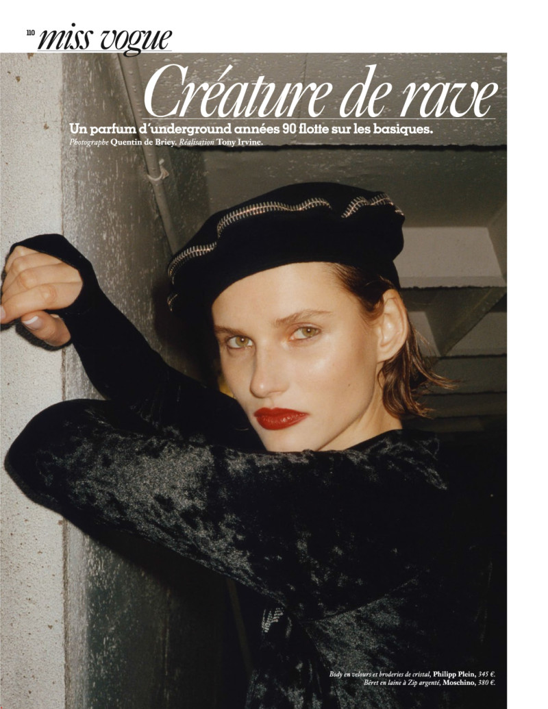 Giedre Dukauskaite featured in Créature De Rave, May 2018