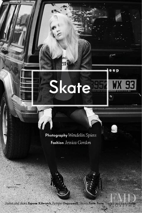 Yulia Terentieva featured in Skate, October 2012