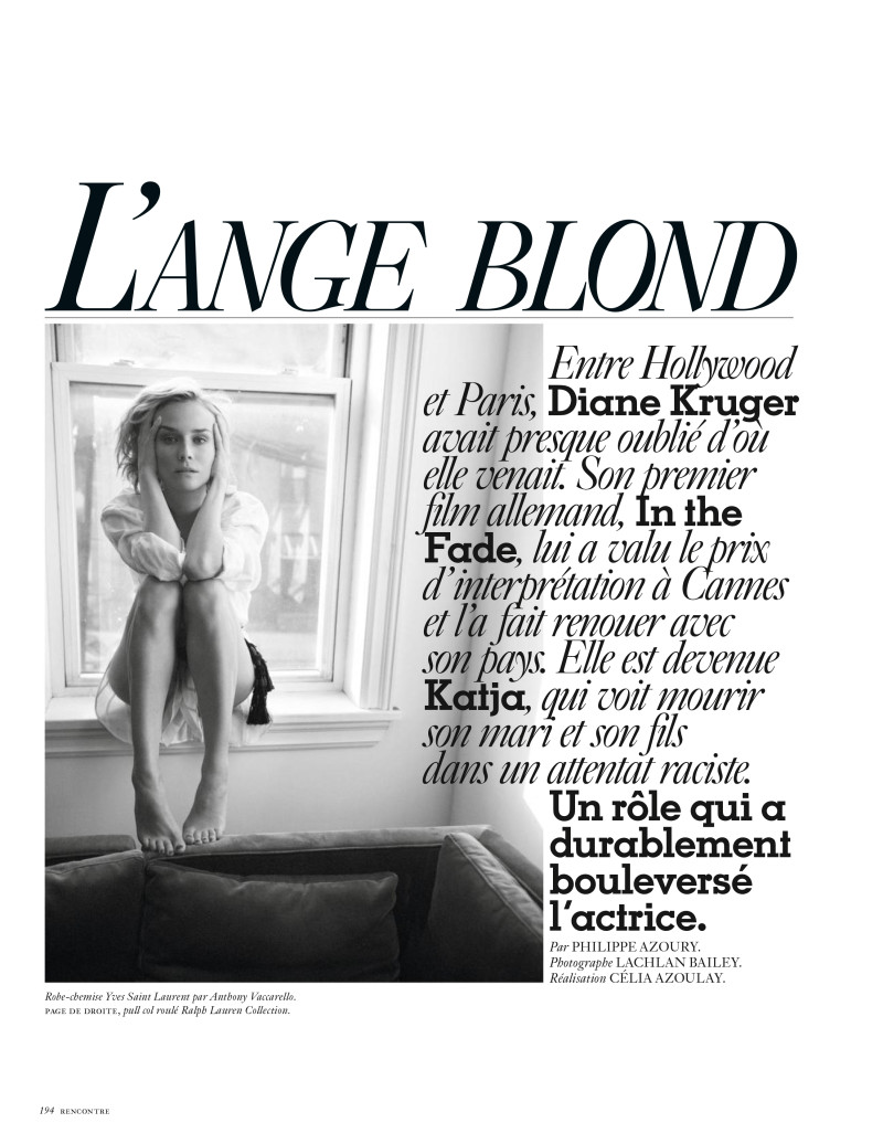 L\'ange Blond, February 2018