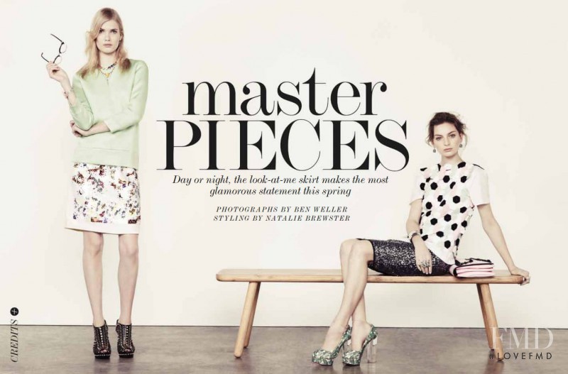 Yulia Terentieva featured in Master Pieces, May 2012