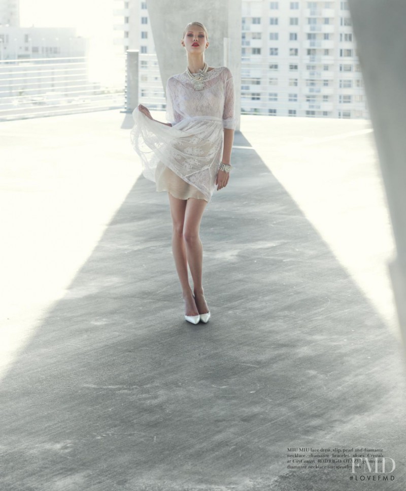 Yulia Terentieva featured in Concrete Ballet, January 2012