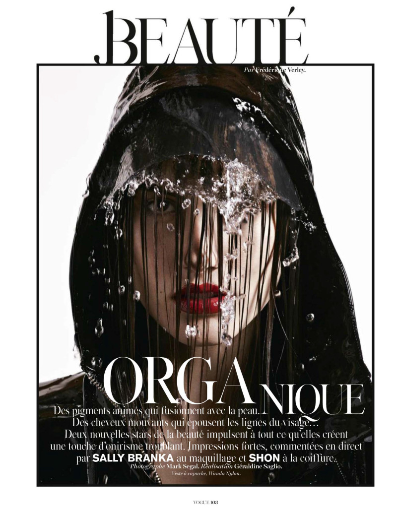 Ronja Furrer featured in Organique, August 2014