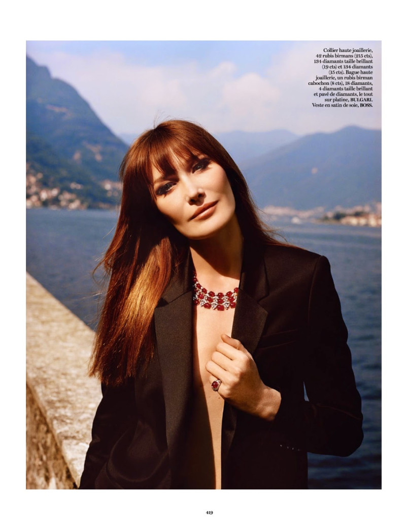 Carla Bruni featured in Dans Les Yeux De Carla, September 2014