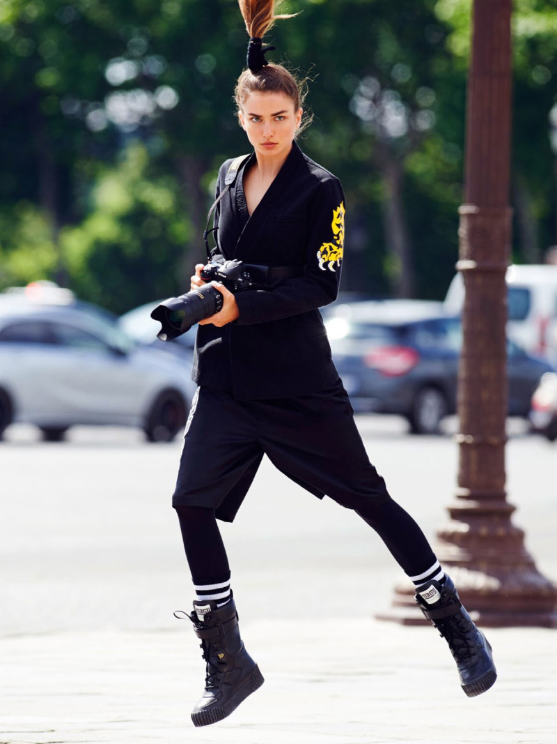 Andreea Diaconu featured in La Vie En Rose, July 2021