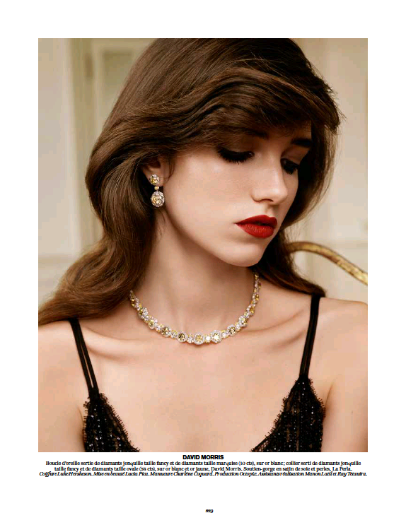 Grace Hartzel featured in Etat De Grace, October 2014