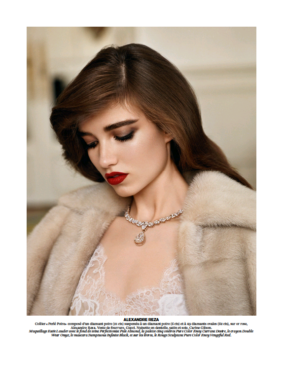 Grace Hartzel featured in Etat De Grace, October 2014