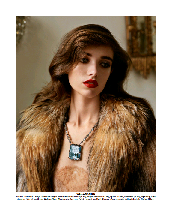 Grace Hartzel featured in Etat De Grace, October 2014