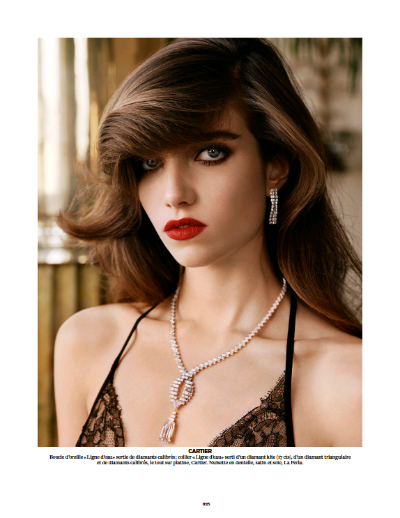 Grace Hartzel featured in Etat De Grace, October 2014