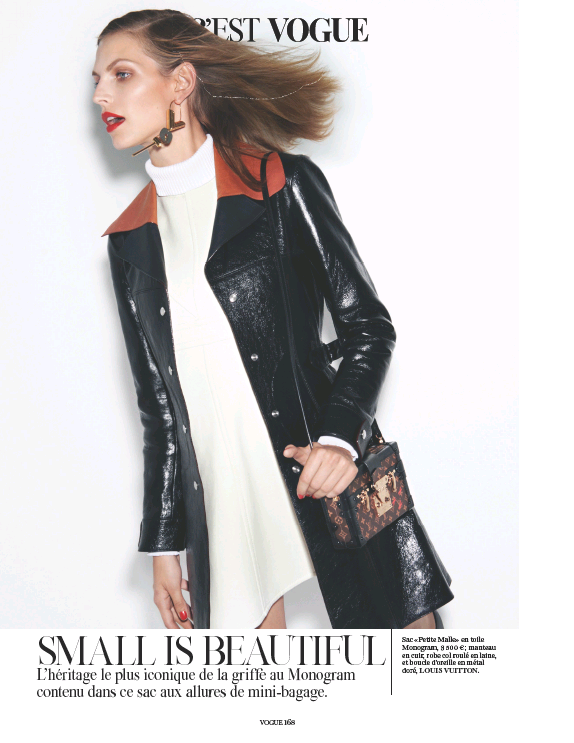 Karlina Caune featured in C\'est Vogue, October 2014