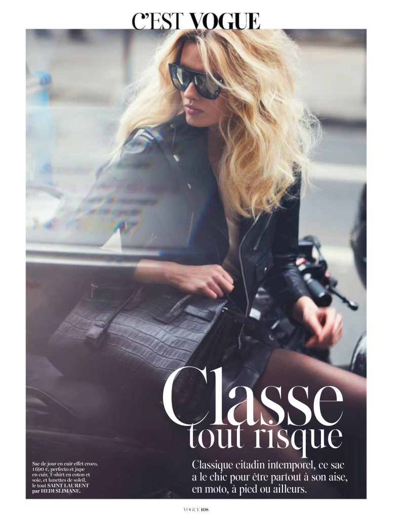 Lara Stone featured in C\'est Vogue, May 2014