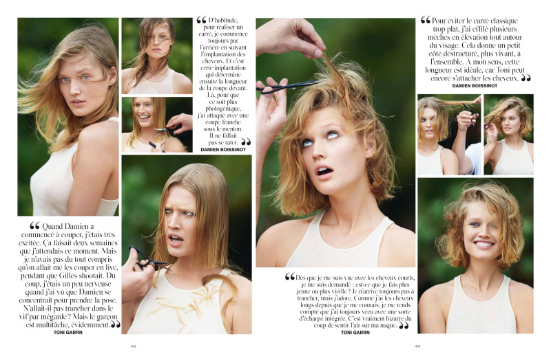 Toni Garrn featured in Coup De Tête, March 2014