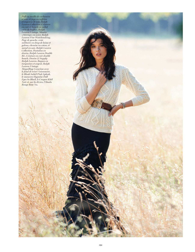 Crystal Renn featured in Macadam Cowboy, September 2013