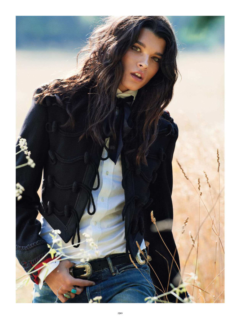 Crystal Renn featured in Macadam Cowboy, September 2013