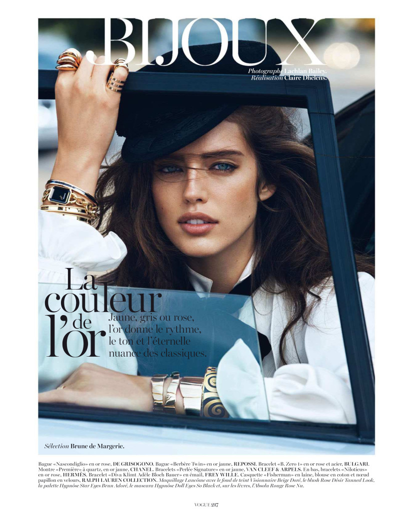 Emily DiDonato featured in La Couleur De L\'or, September 2013