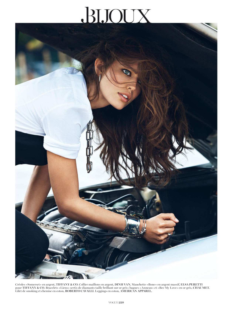 Emily DiDonato featured in La Couleur De L\'or, September 2013