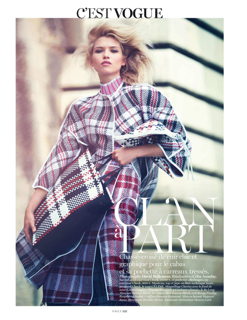 Hana Jirickova featured in C\'est Vogue, September 2013