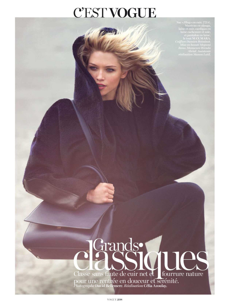 Hana Jirickova featured in C\'est Vogue, September 2013