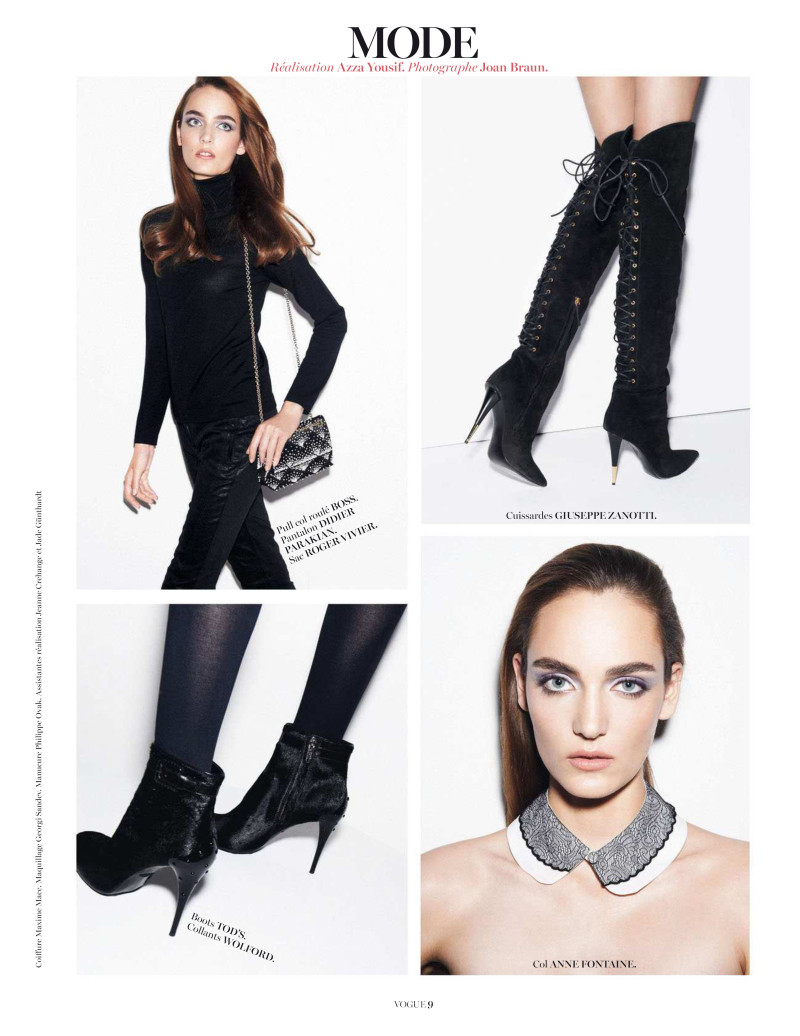 Zuzanna Bijoch featured in Bijoux/beauté/mode, September 2013