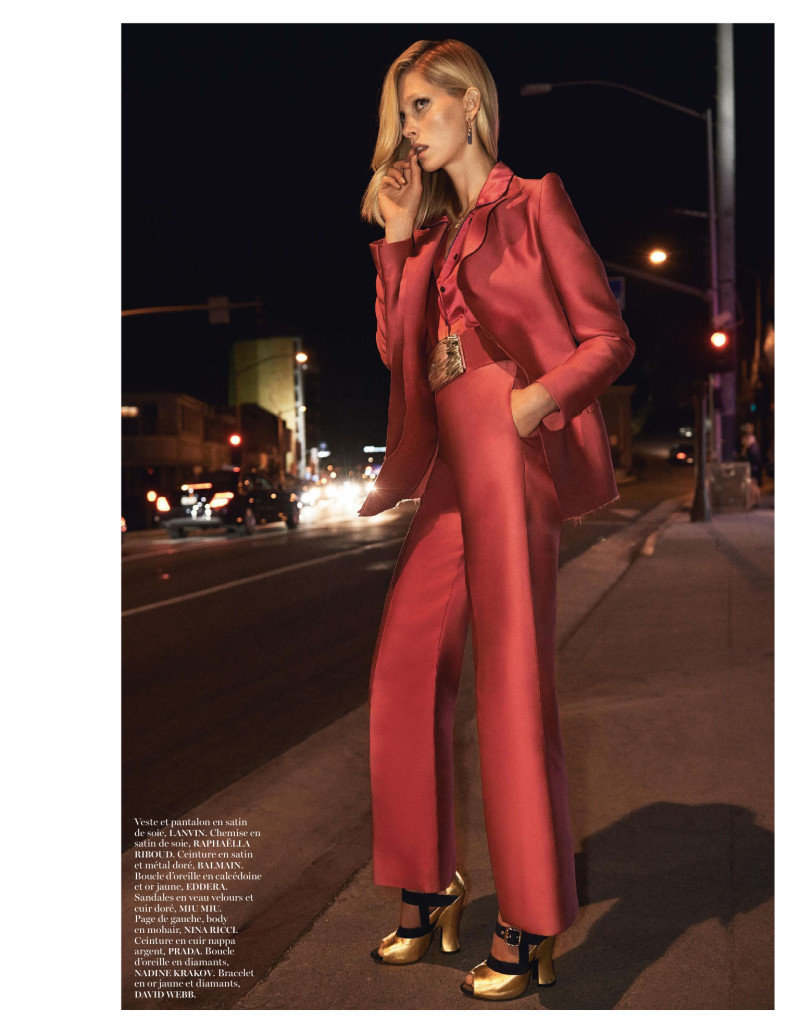 Iselin Steiro featured in L.a. Confidentiel, November 2013