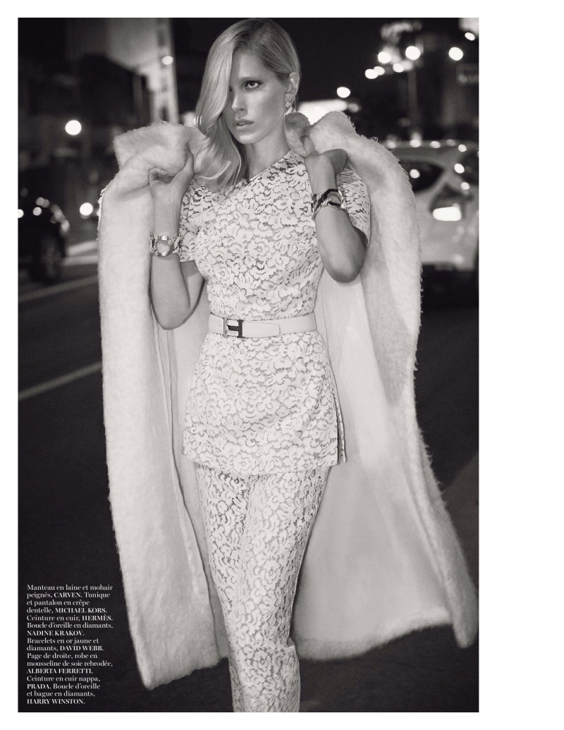 Iselin Steiro featured in L.a. Confidentiel, November 2013