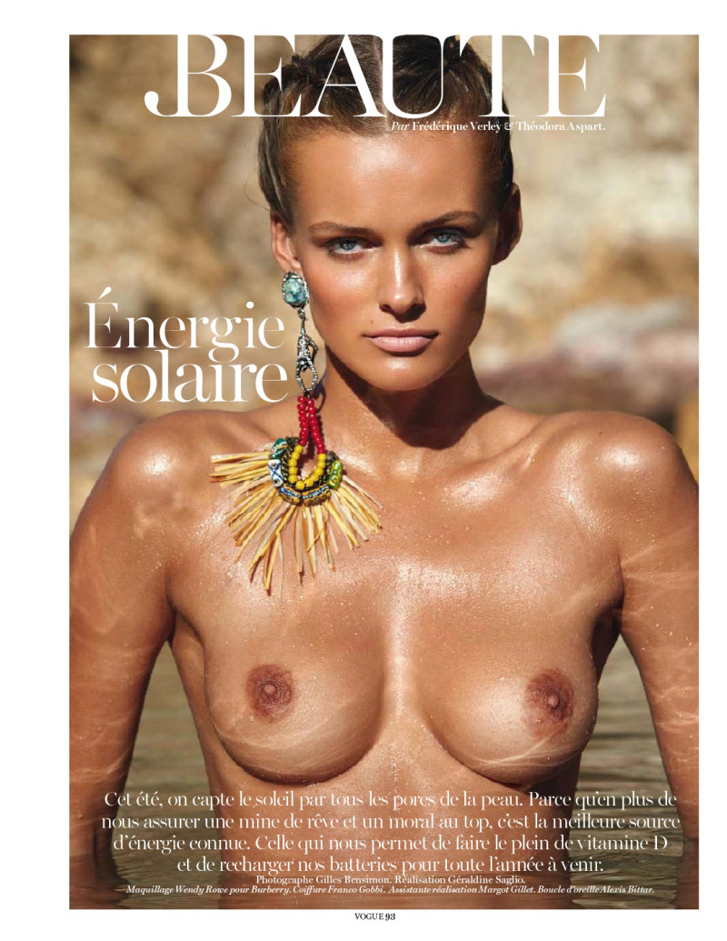 Edita Vilkeviciute featured in Énergie Solaire, May 2013