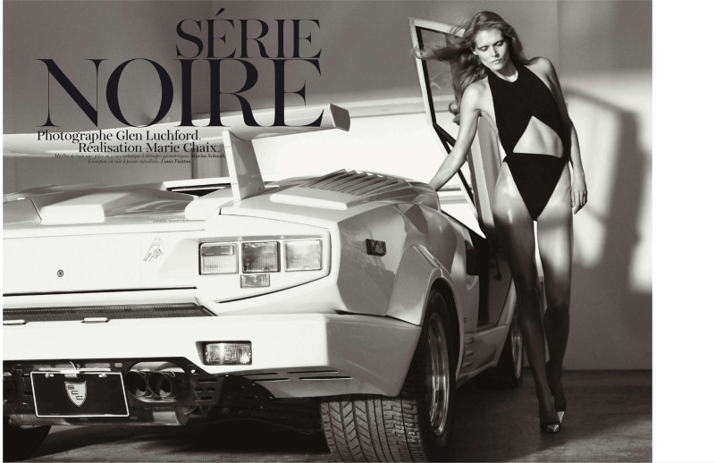 Malgosia Bela featured in Série Noire, May 2012