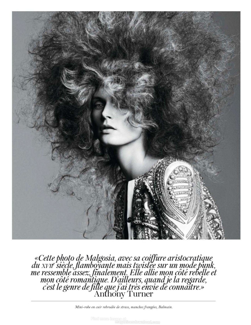 Malgosia Bela featured in Outsiders, April 2012