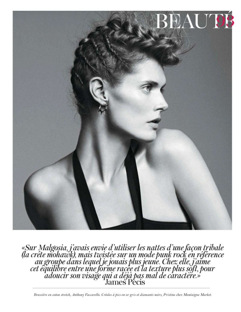 Malgosia Bela featured in Outsiders, April 2012