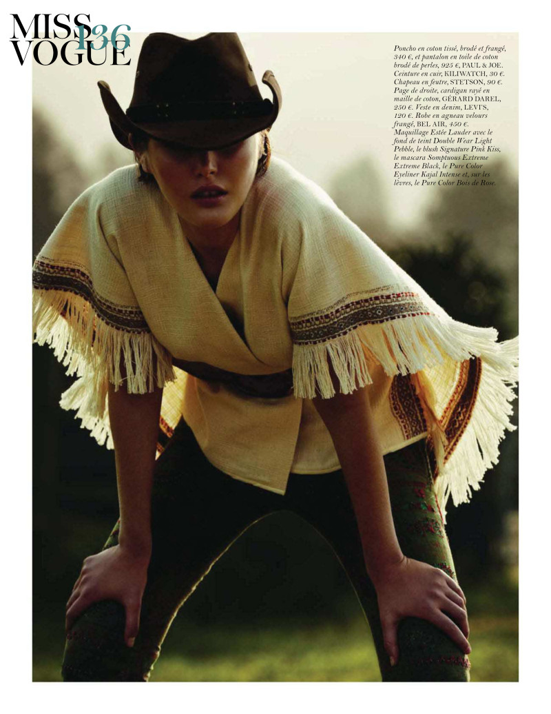 Catherine McNeil featured in Vent D\'ouest, February 2012