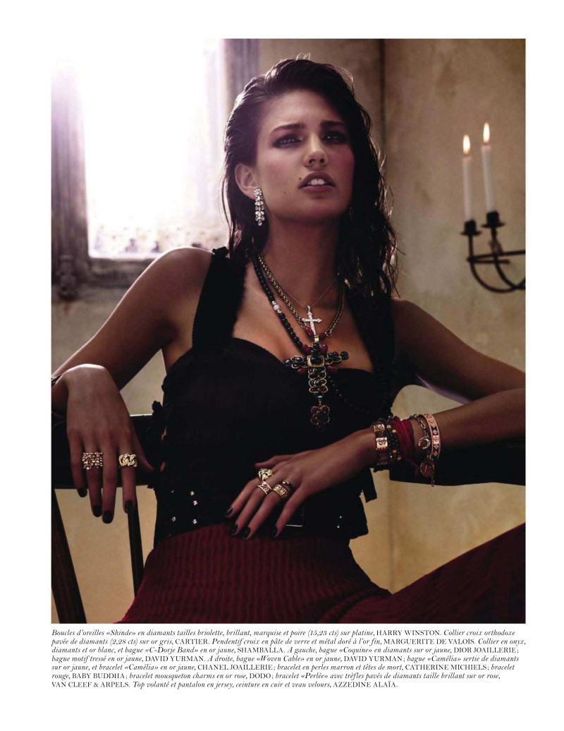 Kendra Spears featured in Prénom Carmen, February 2012