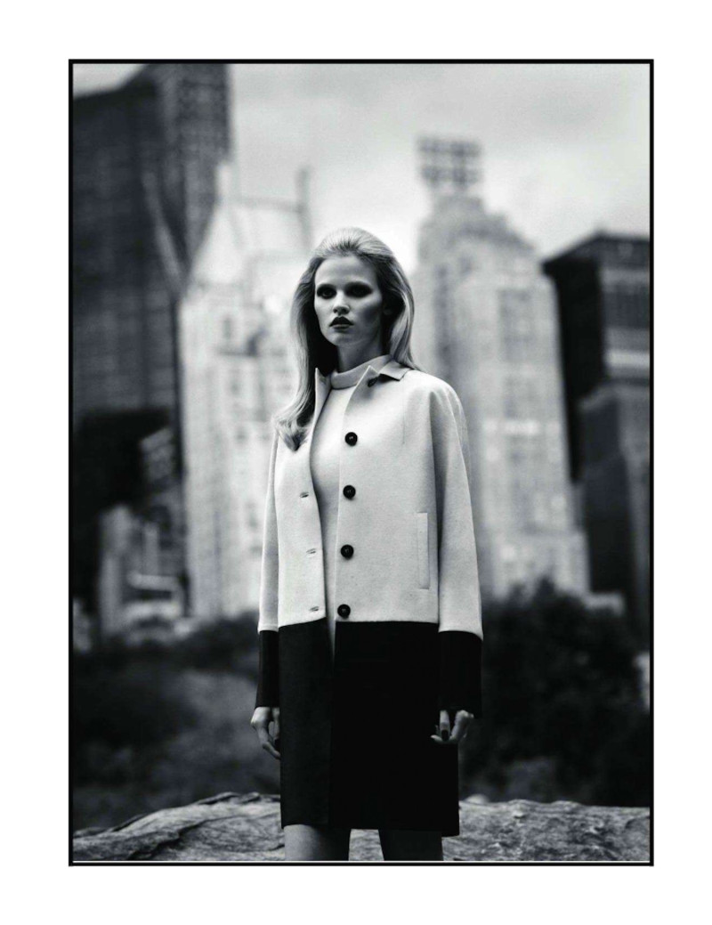 Lara Stone featured in Central Park, November 2011