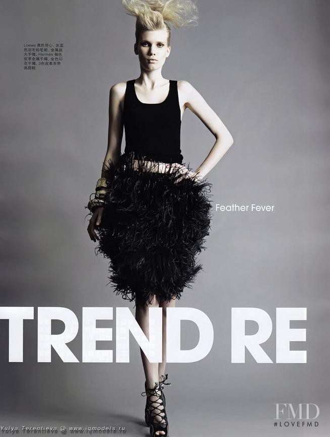 Yulia Terentieva featured in Trend Report, September 2009
