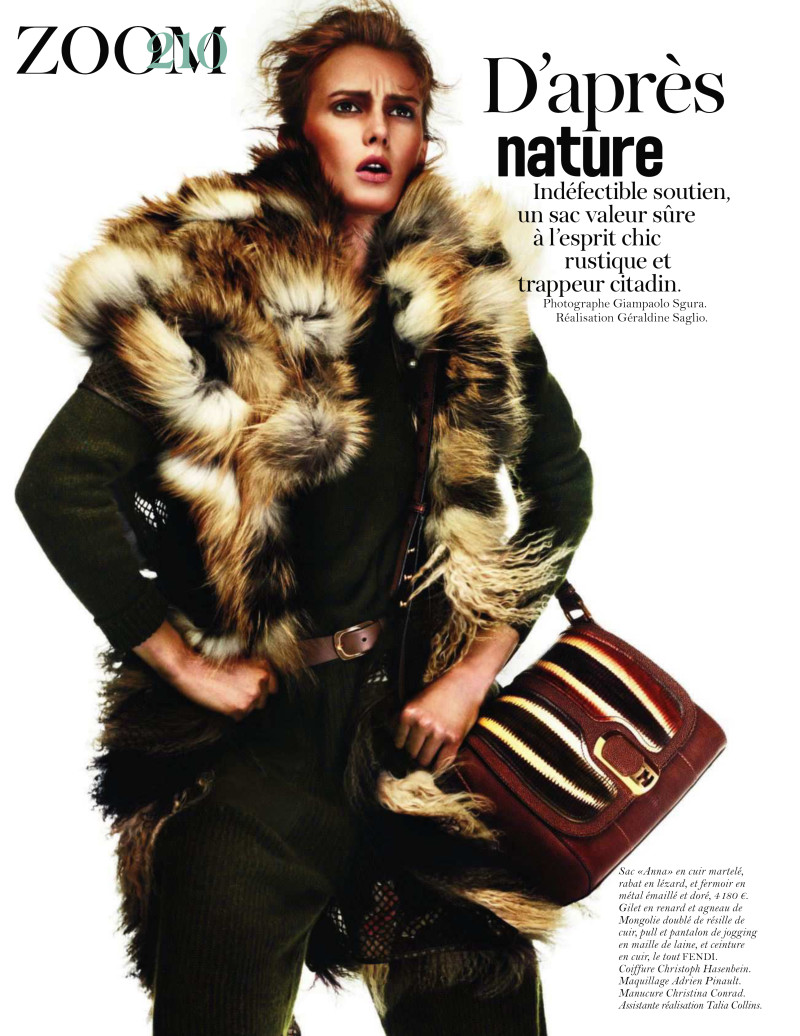 Magdalena Frackowiak featured in Vogue Zoom, September 2011