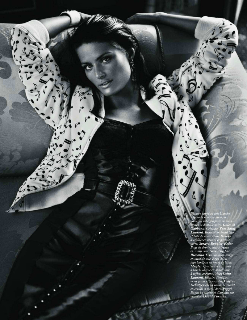 Isabeli Fontana featured in La Déesse, October 2011