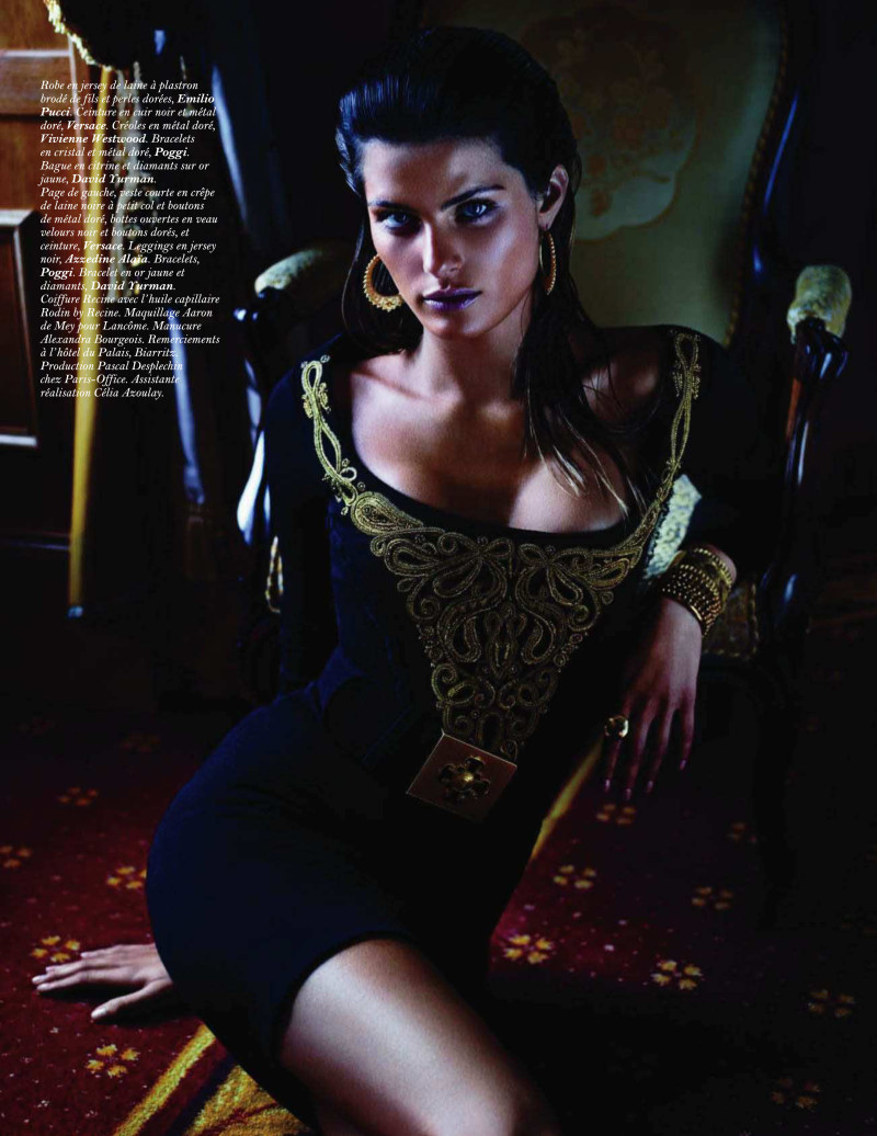 Isabeli Fontana featured in La Déesse, October 2011