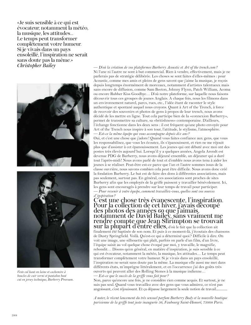 Zuzanna Bijoch featured in Mode De Fonctionnement, October 2011