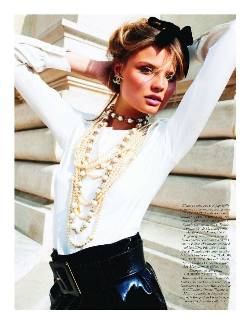 Magdalena Frackowiak featured in Parisienne, October 2011