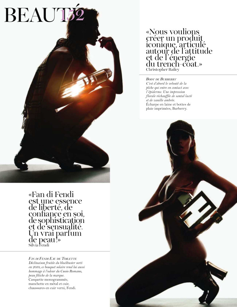 Anja Rubik featured in Essences De Mode, October 2011