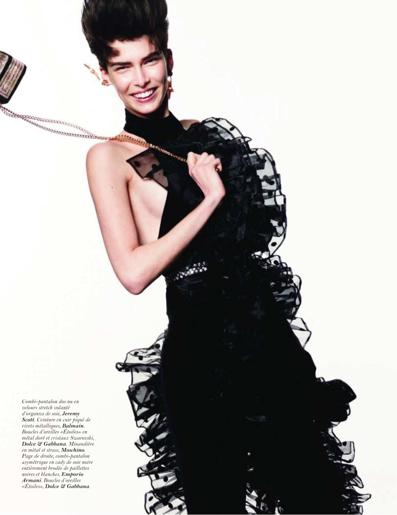 Kristina Salinovic featured in Funny Face, September 2011