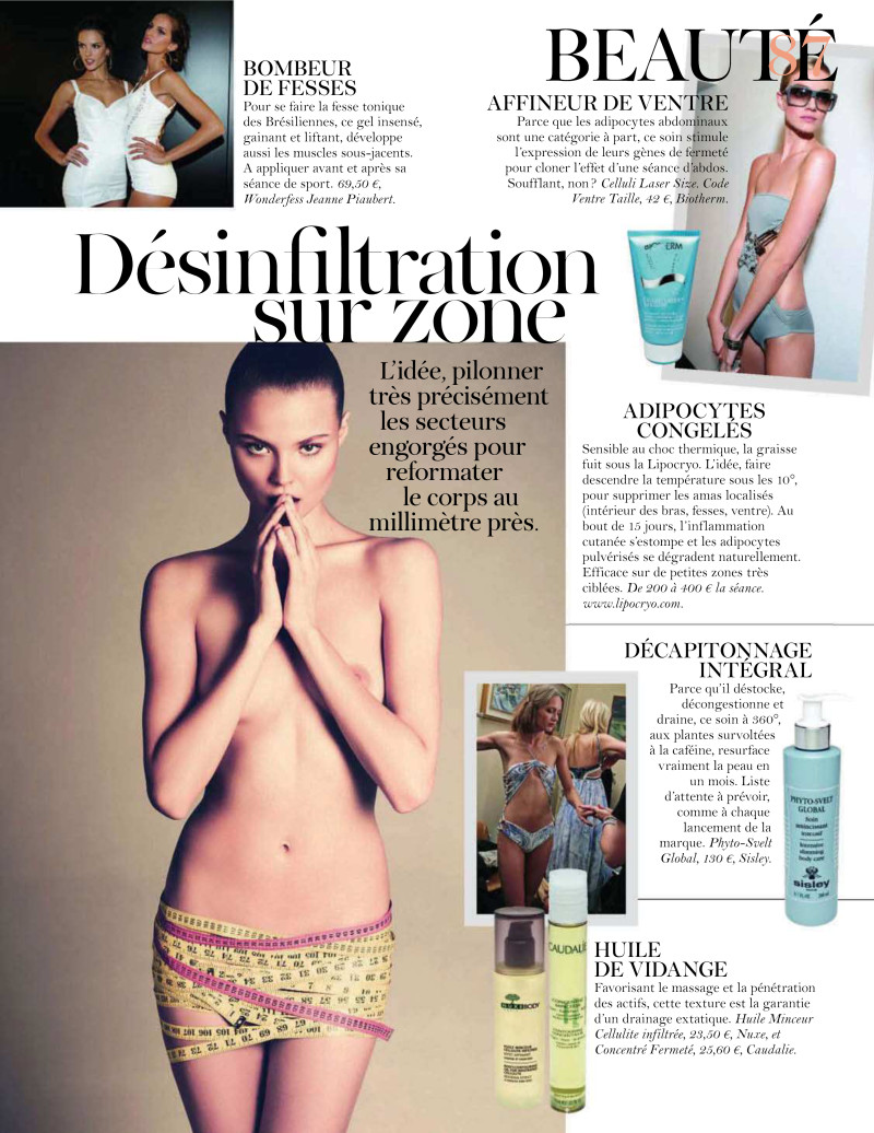 Magdalena Frackowiak featured in Corps Modèle, April 2011