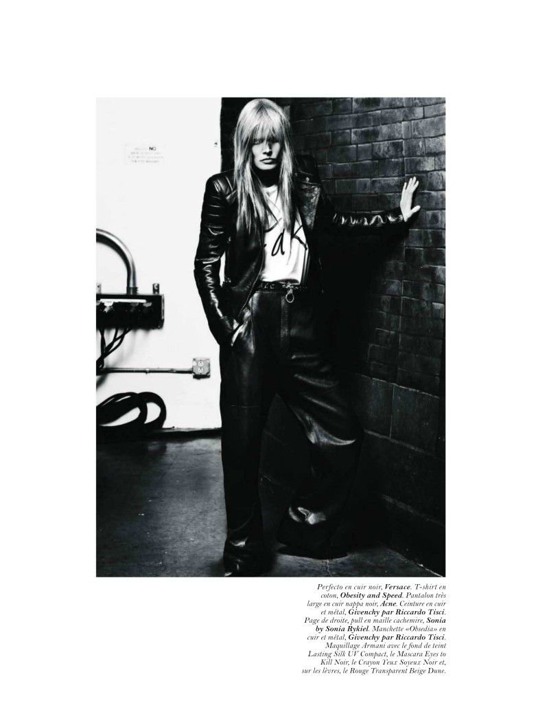 Malgosia Bela featured in Sur Le Devant, May 2011