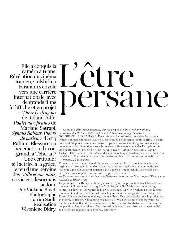 L\'être Persane, May 2011