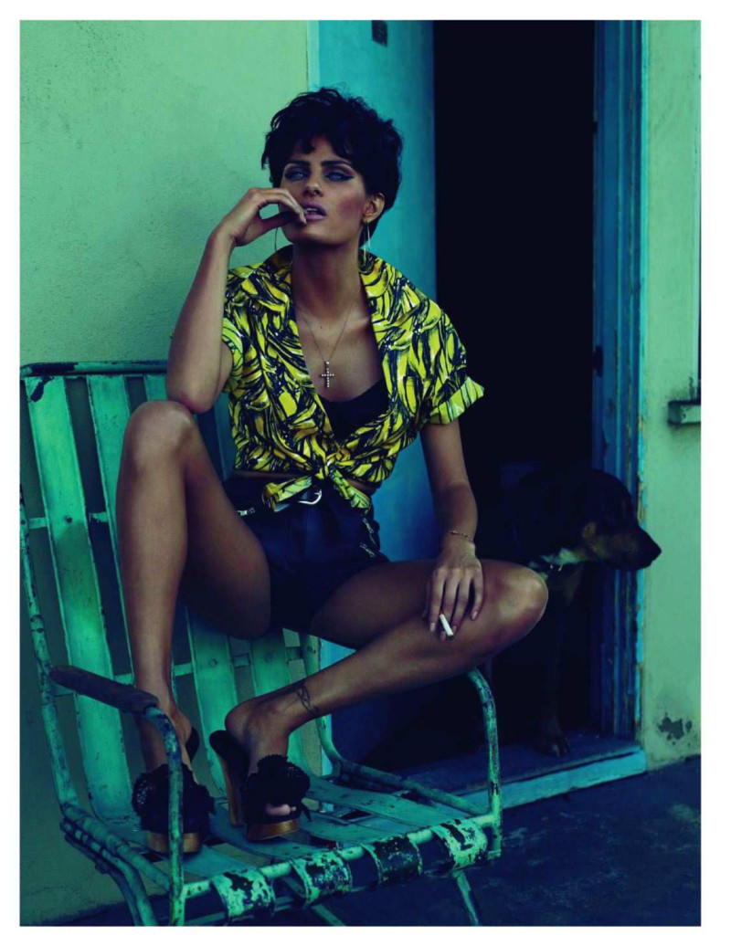 Isabeli Fontana featured in Canicule, June 2011