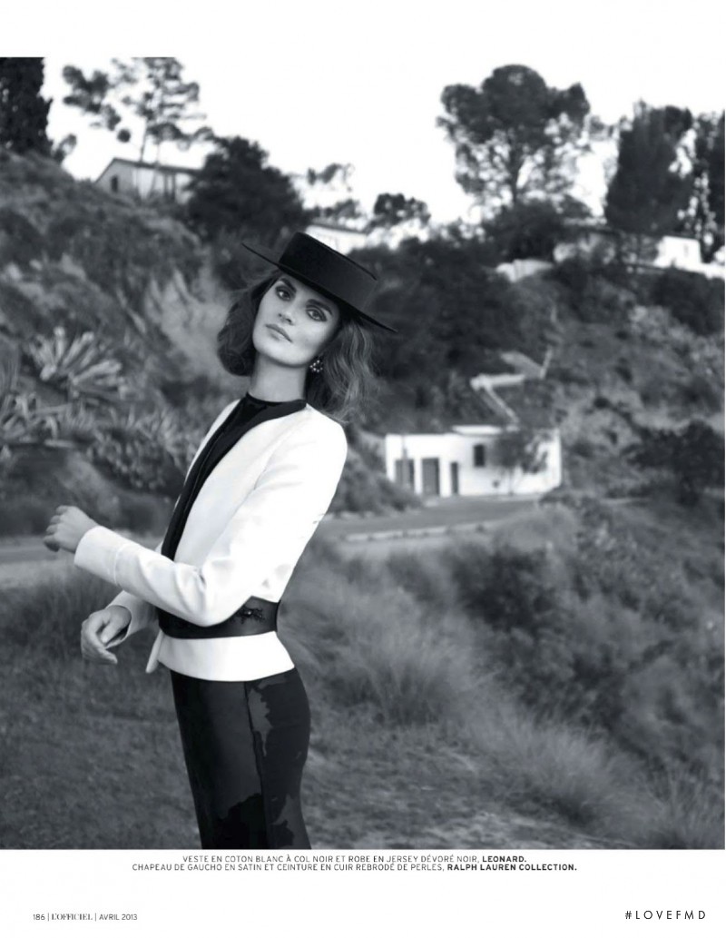 Anouck Lepère featured in No Smoking, April 2012