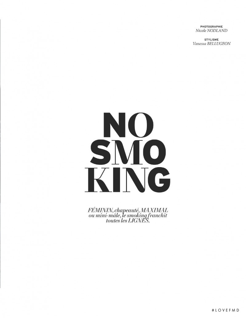 No Smoking, April 2012