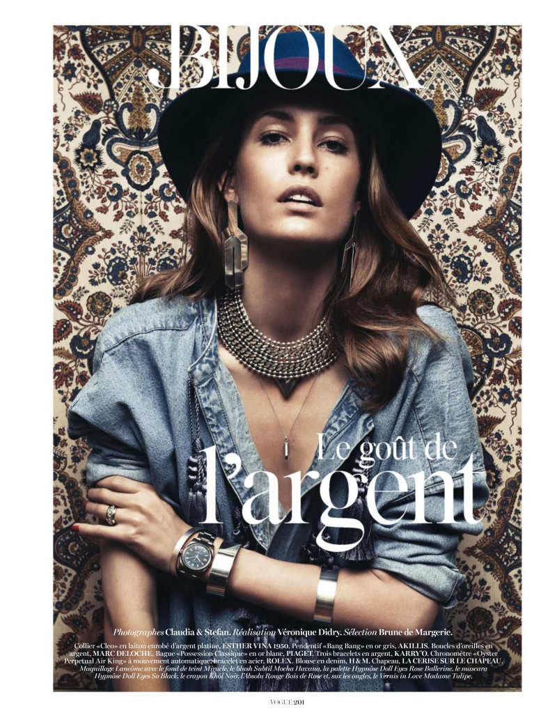 Nadja Bender featured in Le Goût De L\'argent, March 2014