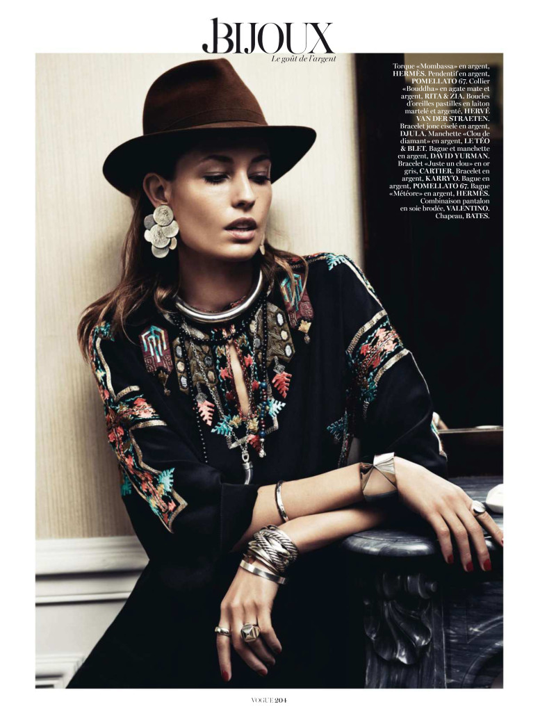 Nadja Bender featured in Le Goût De L\'argent, March 2014